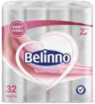 Belinno Туалетний папір 32 рулони