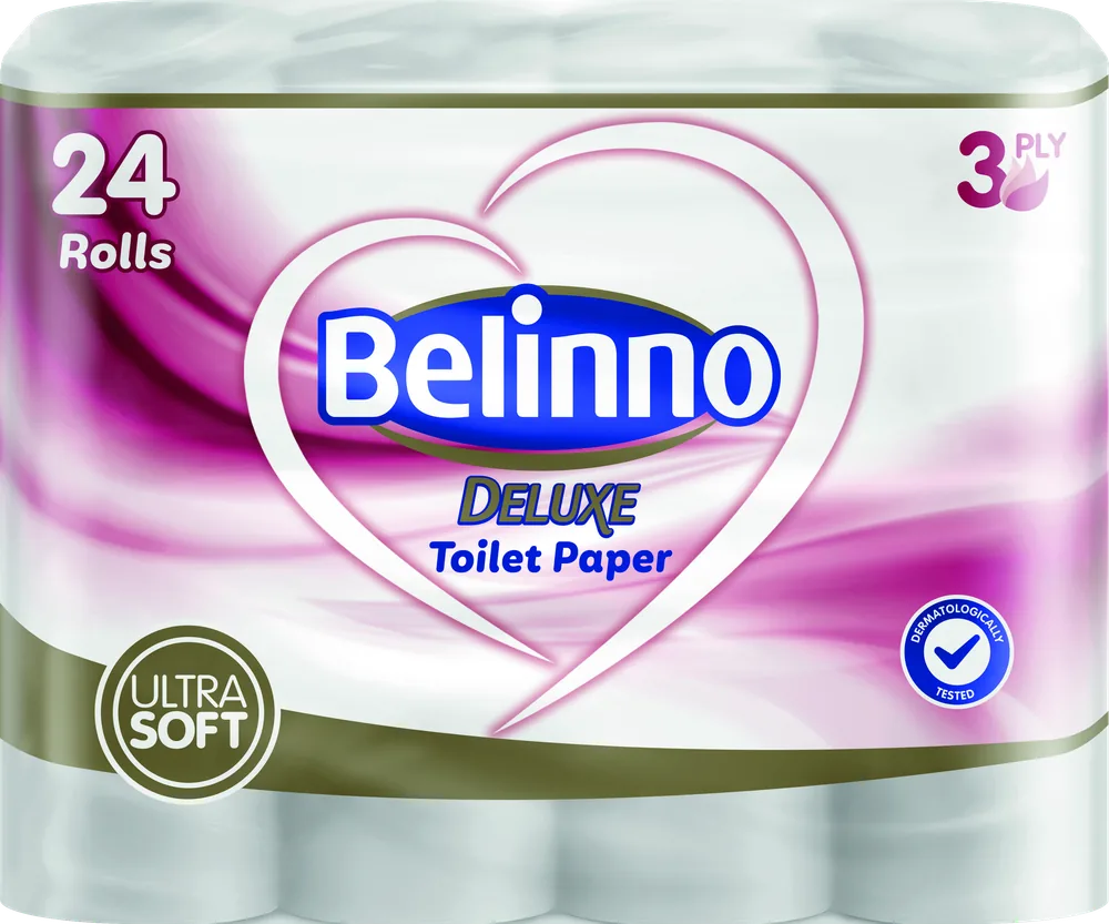 Belinno Deluxe Туалетний папір 24 рулони