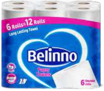 Belinno Рушник 6=12 рулонів