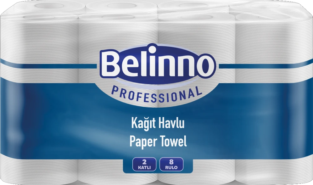 Belinno Professional Паперові рушники 8 рулонів