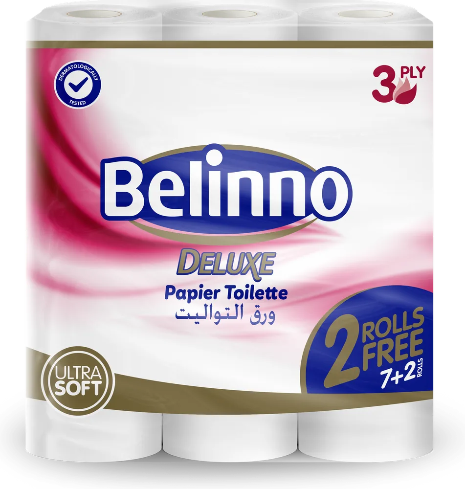 Belinno Deluxe Туалетний папір 9 рулонів